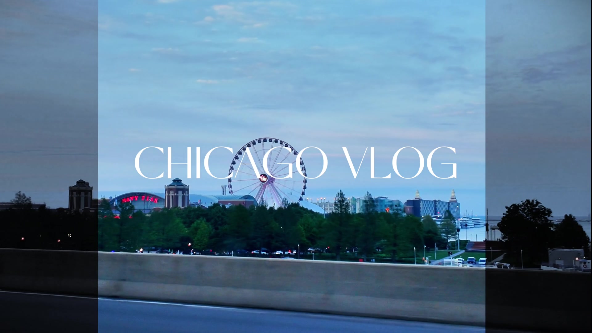 Still frame from the Chicago vlog